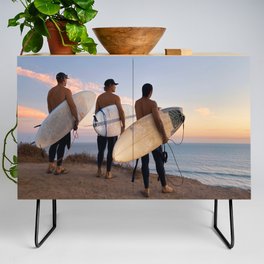 Three Surfers Credenza