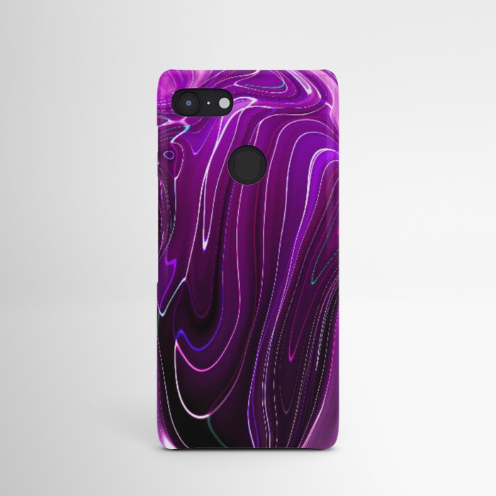 Purple Swirls Android Case