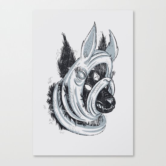 The Facade Canvas Print