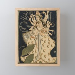 Mahadevi The Great Goddess Framed Mini Art Print