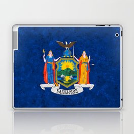 State flag of New York US Flags New England Banner Standard Colors Laptop Skin