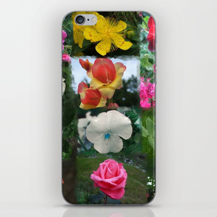 Floral Mosaic iPhone Skin