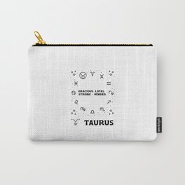Taurus Constellation Zodiac Sign, Carry-All Pouch