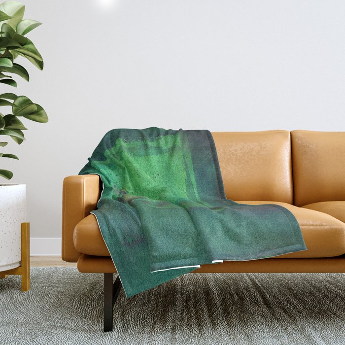color abstract 5 Throw Blanket