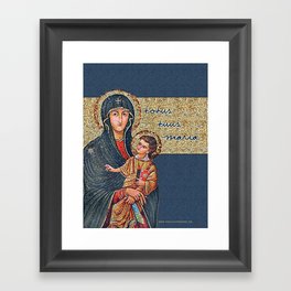 Totus Tuus Maria Framed Art Print