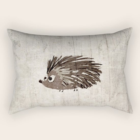 Hedgehog Rectangular Pillow