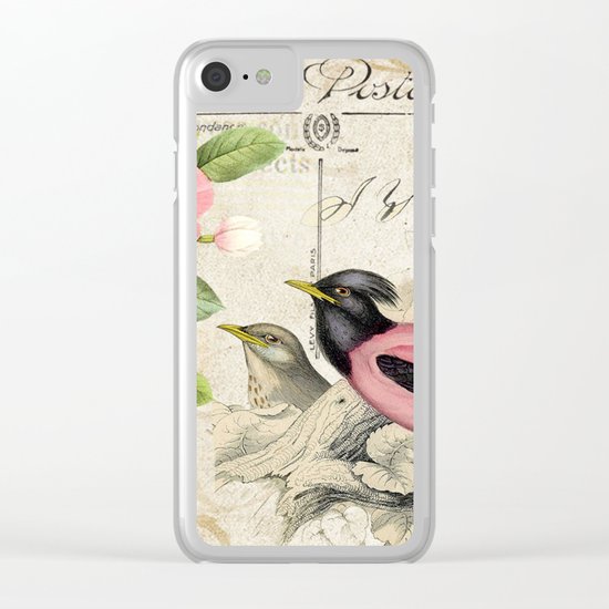 Sweet birds #6 Clear iPhone Case