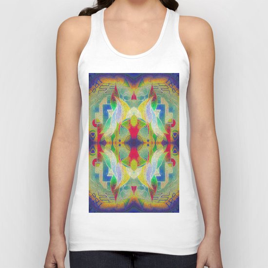 Mandala H I Unisex Tank Top
