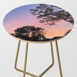 Sunset in Pink Side Table