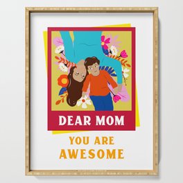 AWESOME MOM Serving Tray