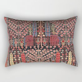 Bakhshaish Azerbaijan Northwest Persian Rug Print Rectangular Pillow