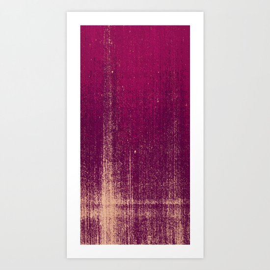 RUSH / one Art Print