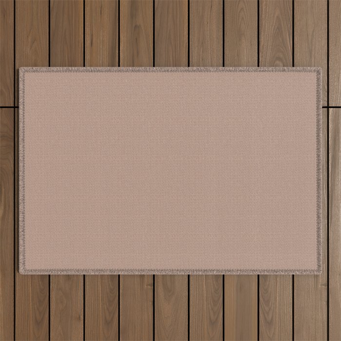 Rose Gold Glitter Outdoor Rug