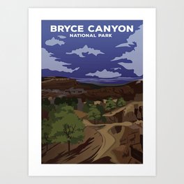 Bryce Canyon National Park Art Print