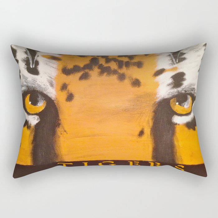 Eye of the Tiger Rectangular Pillow