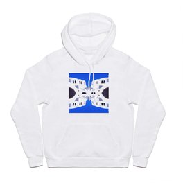 Orthodox forms and reflections. Light and shadow on the Mediterranean coast Hoody
