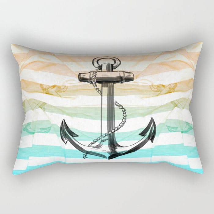 Laundry Day Series: "You're an Anchor" Rectangular Pillow