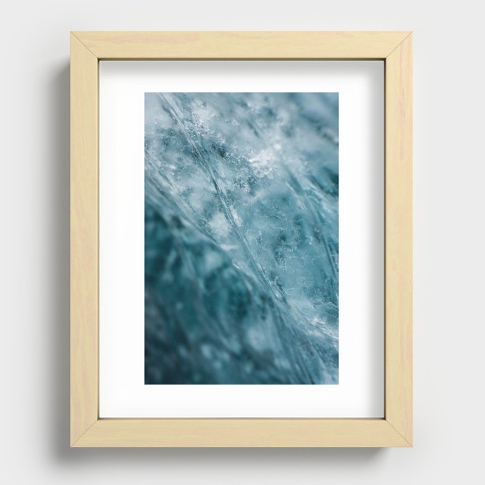 ICECAVE Recessed Framed Print