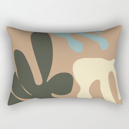 5 Abstract Shapes 211214 Minimal Art  Rectangular Pillow