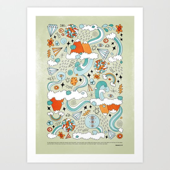 GENESIS Art Print