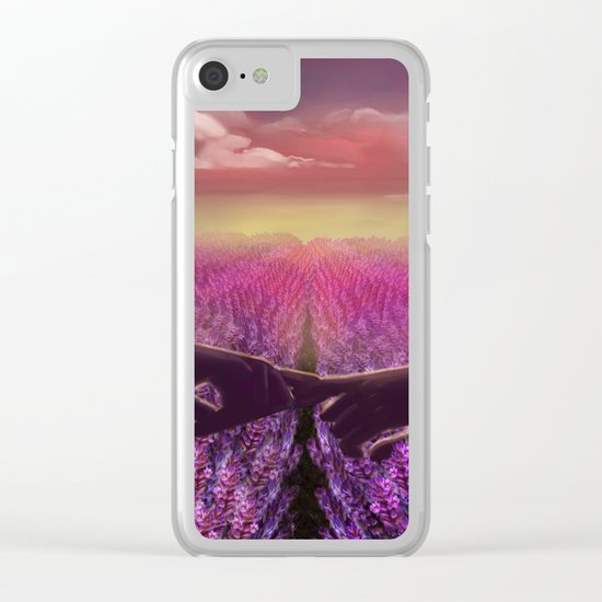 Holding Hands Clear iPhone Case