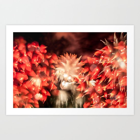 Fireworks - Philippines 9 Art Print
