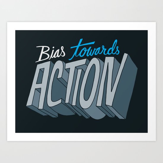 Action Art Print
