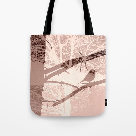 Bird tree Tote Bag