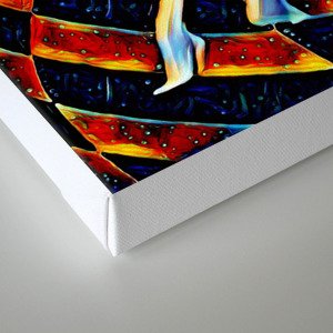 7023 Lb Interdimensional Target Of Love Abstract Booty Up Canvas