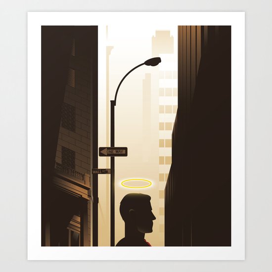 Benevolent Bankers Art Print