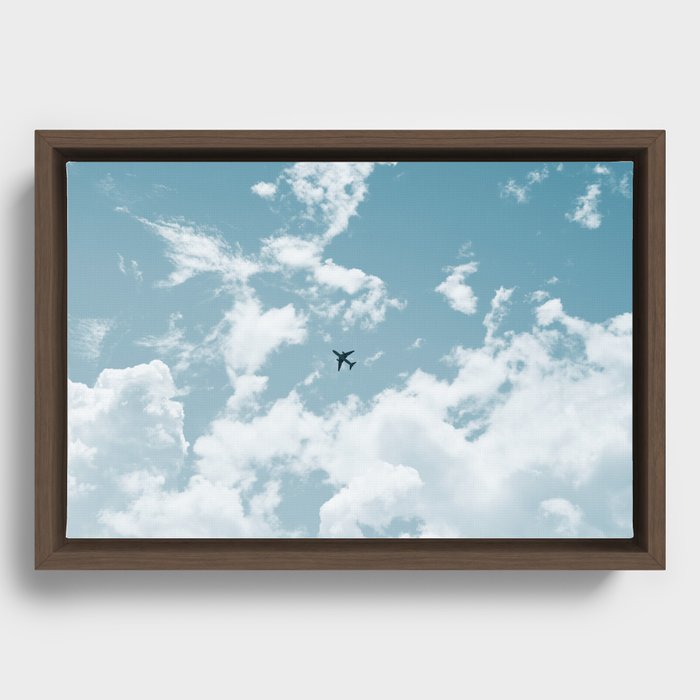 SOLE PLANE Framed Canvas