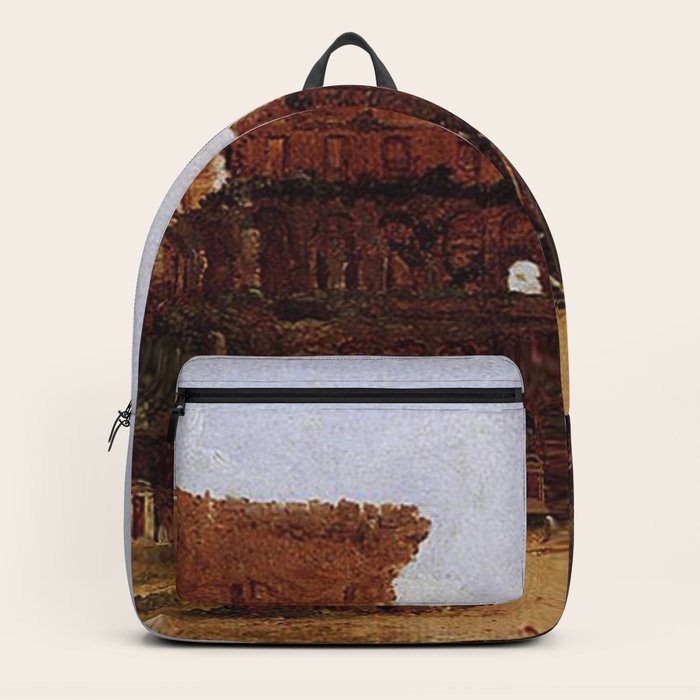 Thomas Cole Interior of the Colosseum, Rome Backpack by LindenDesigns