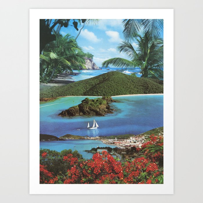 Caribbean Paradise Art Print