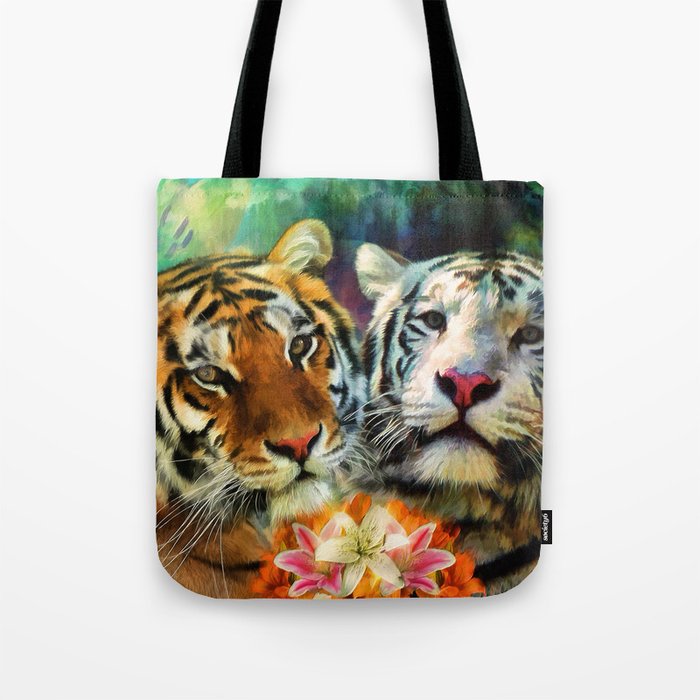 Tiger Lillies Tote Bag