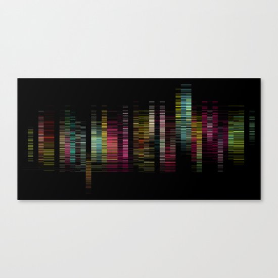 PXL V Canvas Print