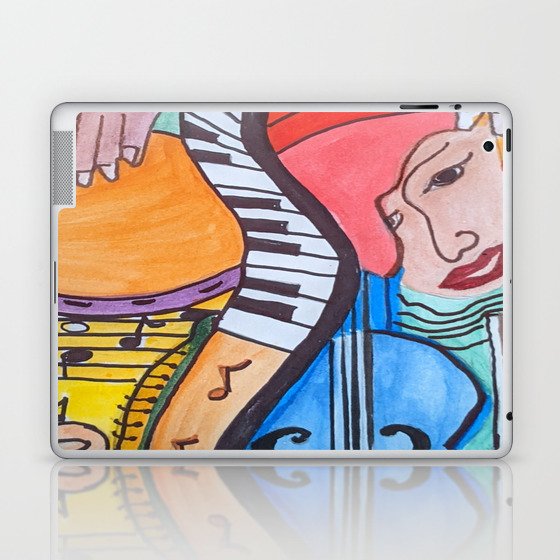 Let There Be Music Laptop & iPad Skin