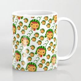 Cute Chibi Chavo Pattern Coffee Mug