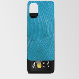 Blue wood Android Card Case