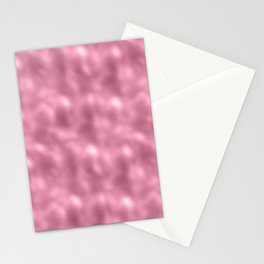 Glam Pink Metallic Texture Stationery Card