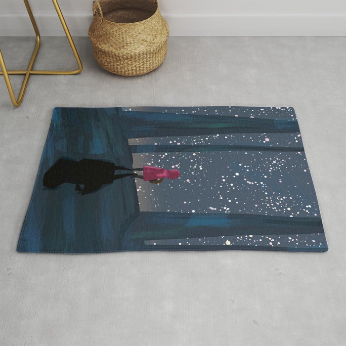 Little Red riding hood Rug