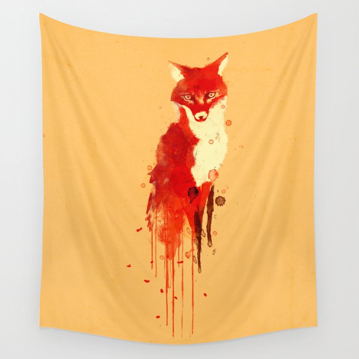 The fox, the forest spirit Wall Tapestry