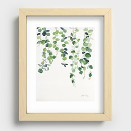 Eucalyptus Watercolor 2  Recessed Framed Print
