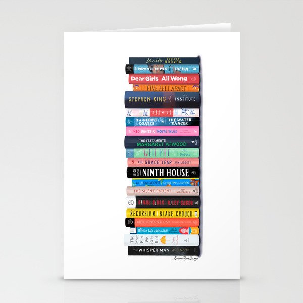 Best Books of the Year Stationery Cards