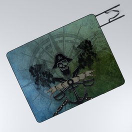 Pirate design, a pirate's life for me Picnic Blanket