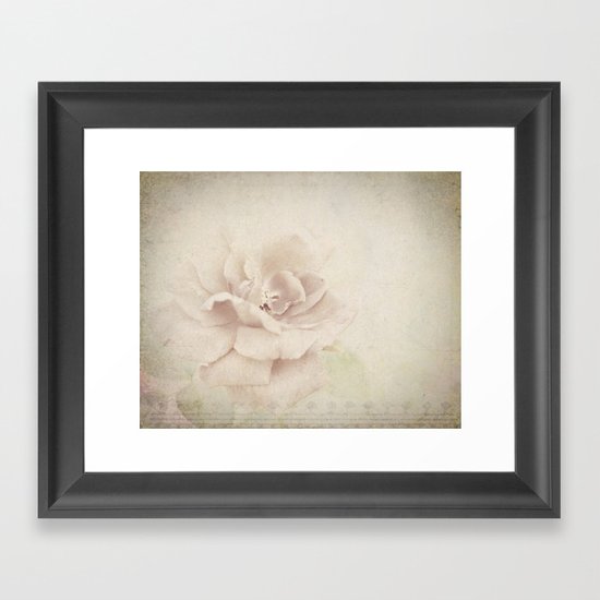 Love Never Fades Framed Art Print