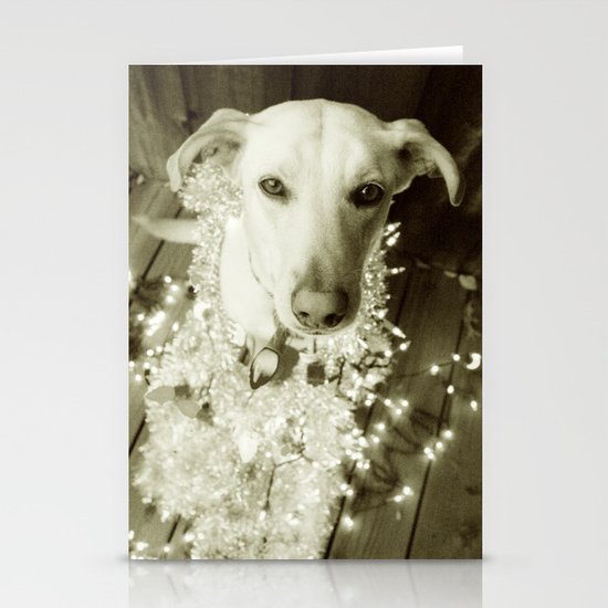 It's Beginning to Look a Lot Like Christmas B&W Stationery Cards
