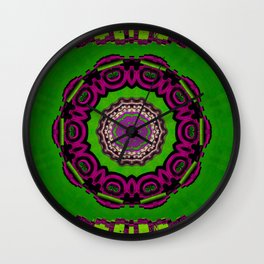 Mandala decorative and meditative Wall Clock