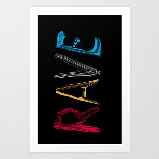 Rave Art Print