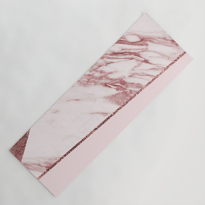 rose gold yoga mat