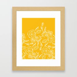 Spring Floral Framed Art Print